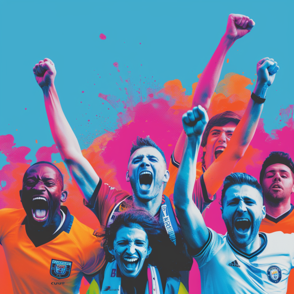 AI kuvittelee 'tyypillisen fanin' jokaiselle Valioliigan joukkueelle background image