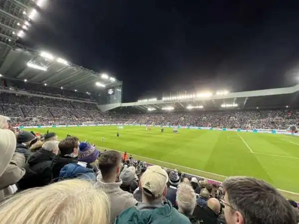 St. James’ Park Milburn Stand näkymä