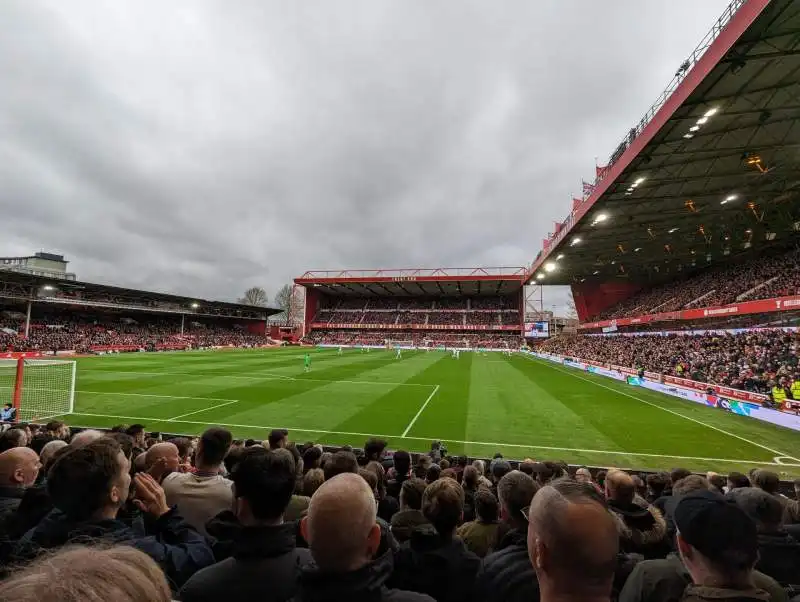 Bridgford Stand - Block X1 näkymä