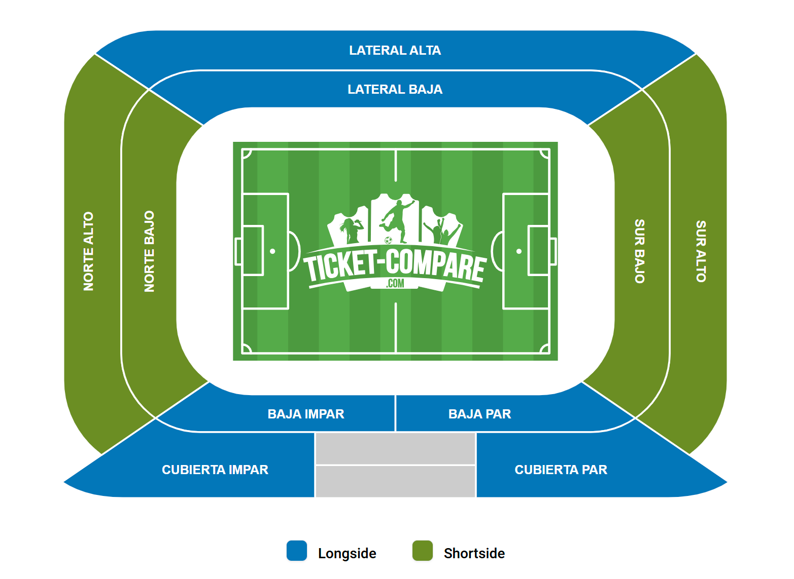 Coliseum Alfonso Perez Istumapaikkakartta