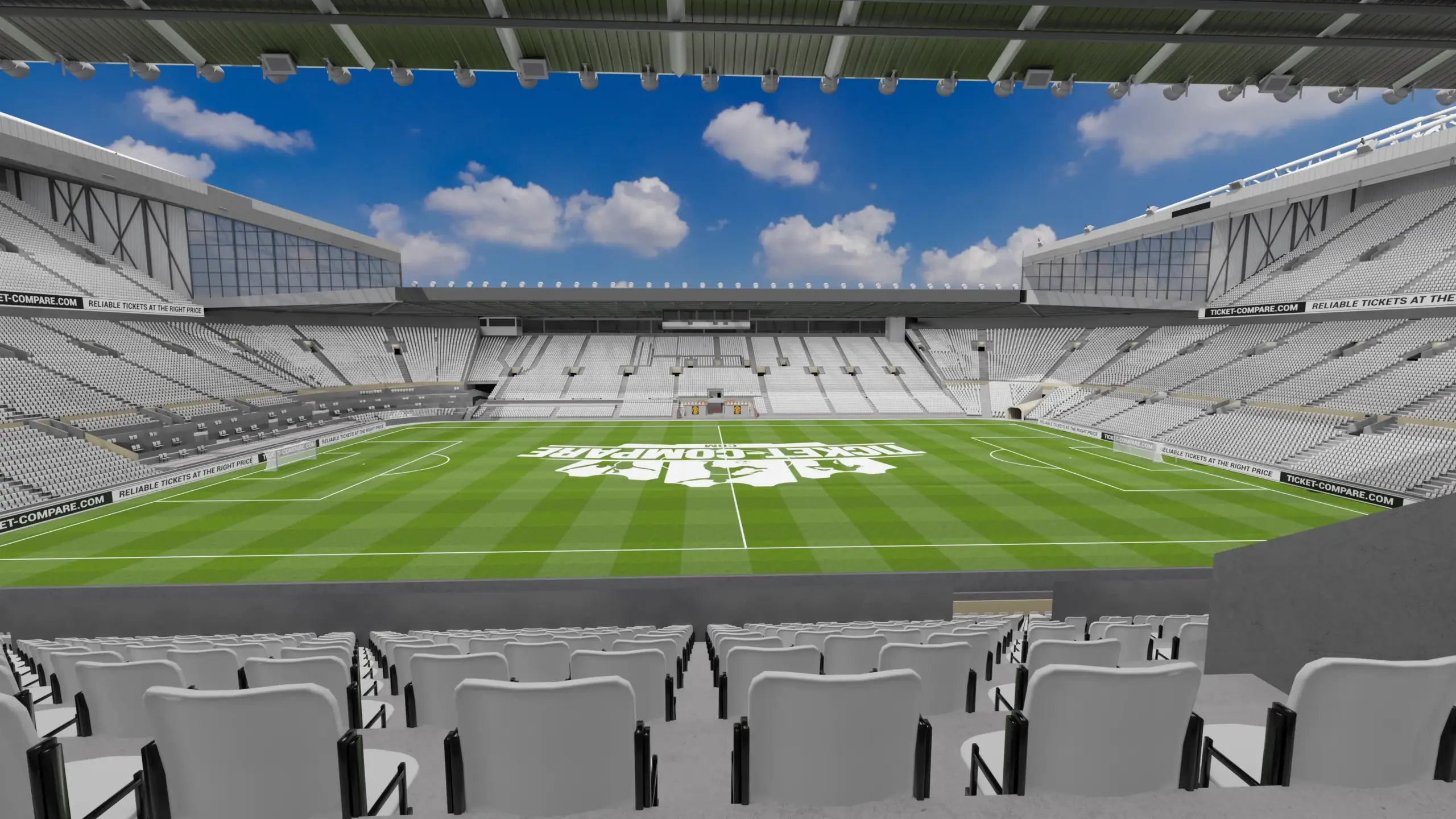 Heritage Club näkymä Old Traffordilla