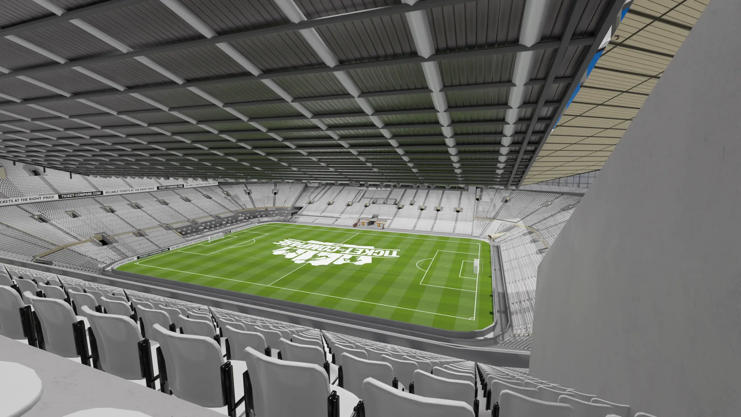 Old Trafford Hospitality (Block n3408) näkymä