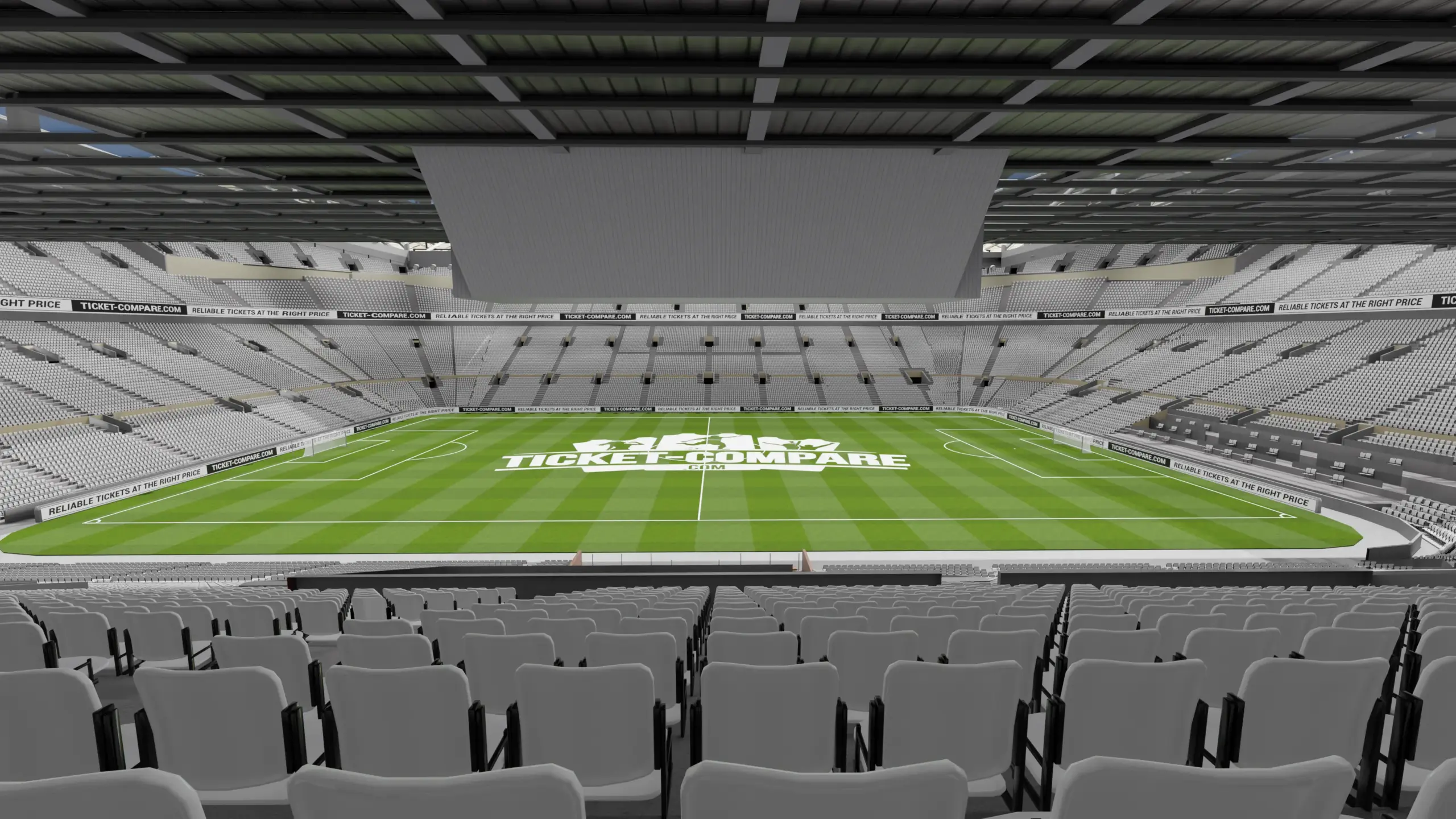 Old Trafford Hospitality (Block s222) näkymä