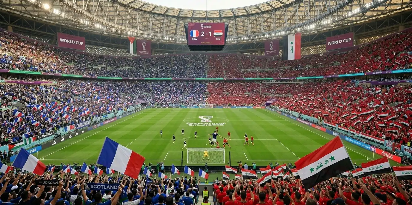 Näin ostat Ranska vs Irak World Cup 2026 -liput background image