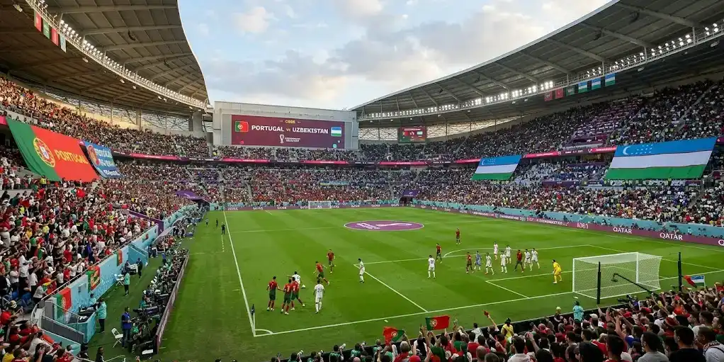 Miten ostaa Portugal–Uzbekistan World Cup 2026 -liput background image